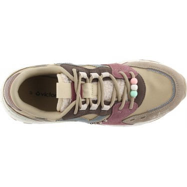 Turnschuhe Victoria 1156109 Luna Wildleder BEIGE