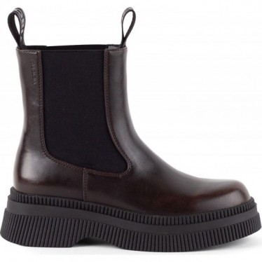 Victoria 1301104 Dublin Chelsea-Stiefel mit Ledereffekt MARRON