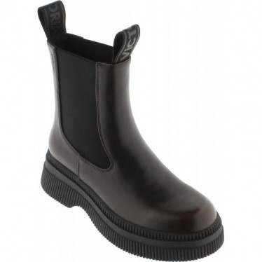 Victoria 1301104 Dublin Chelsea-Stiefel mit Ledereffekt MARRON