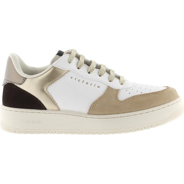 Victoria Sneakers 1258256 Madrid Wildleder und Metall PLATINO Victoria Sneakers 1258256 Madrid Wildleder und Metall PLATINO