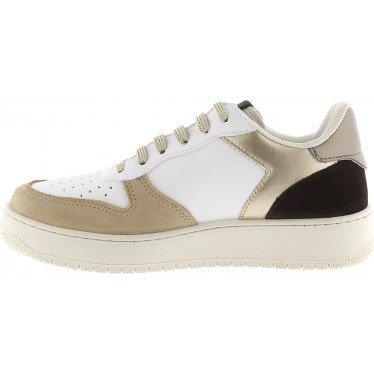 Victoria Sneakers 1258256 Madrid Wildleder und Metall PLATINO