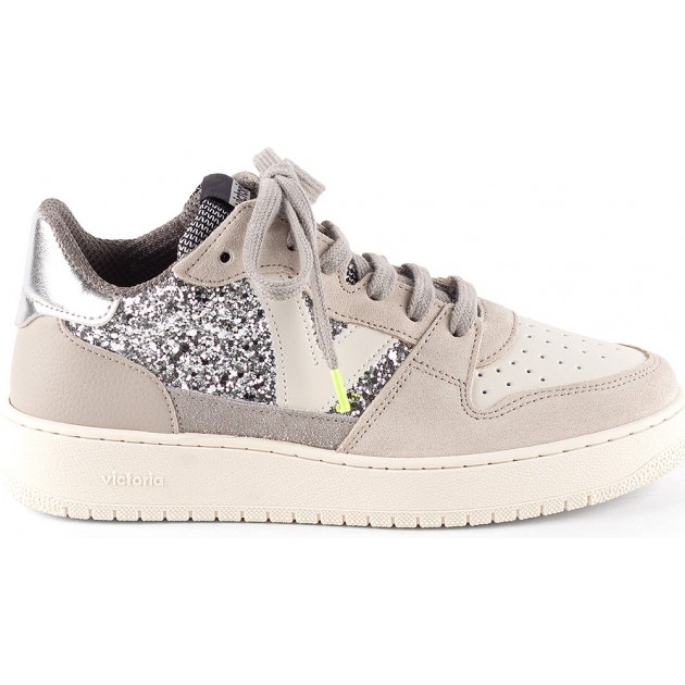 Sneakers Victoria 1258261 Madrid Glitzer PLATA Sneakers Victoria 1258261 Madrid Glitzer PLATA