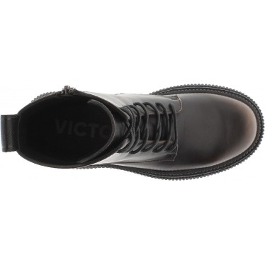 Victoria 1301103 Dublin Boots Schnürsenkel in Lederoptik MARRON