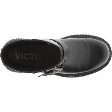 Victoria Boots 1301105 Dublin-Schnalle in Lederoptik NEGRO
