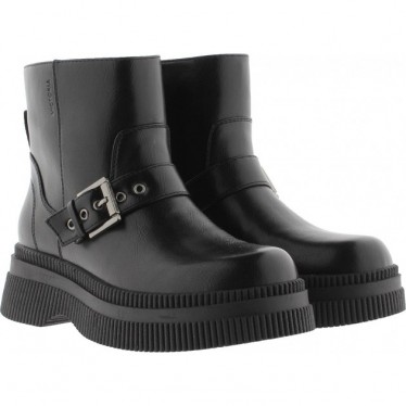 Victoria Boots 1301105 Dublin-Schnalle in Lederoptik NEGRO
