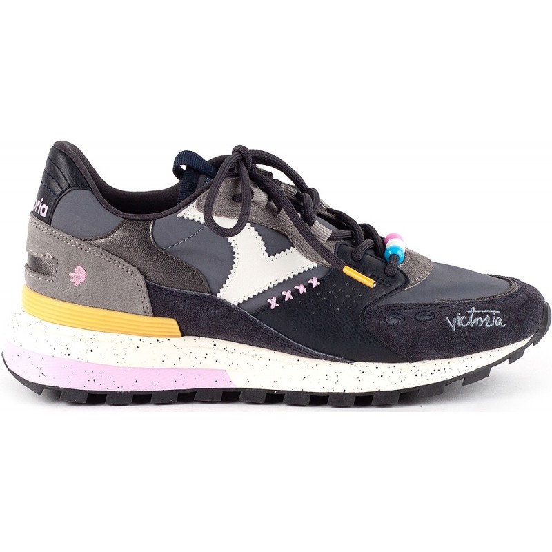 Turnschuhe Victoria 1156109 Luna Wildleder ANTRACITA