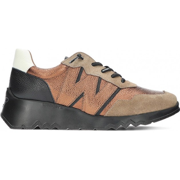 WONDERS E6750 Track-Sneaker für Damen ORO