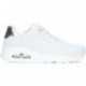 SKECHERS Damen-Sneaker 155196 schimmern WHITE_SILVER