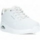 SKECHERS Damen-Sneaker 155196 schimmern WHITE_SILVER