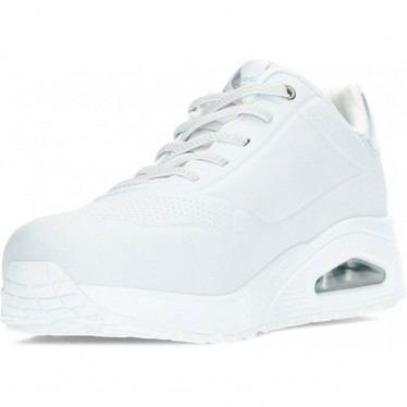 SKECHERS Damen-Sneaker 155196 schimmern WHITE_SILVER