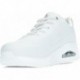 SKECHERS Damen-Sneaker 155196 schimmern WHITE_SILVER