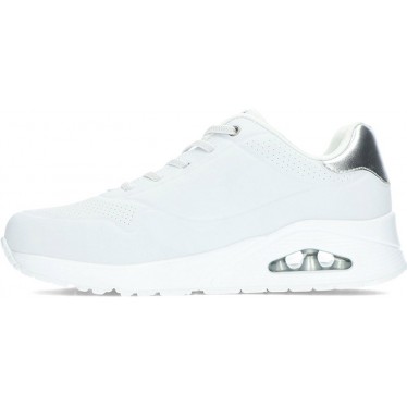SKECHERS Damen-Sneaker 155196 schimmern WHITE_SILVER