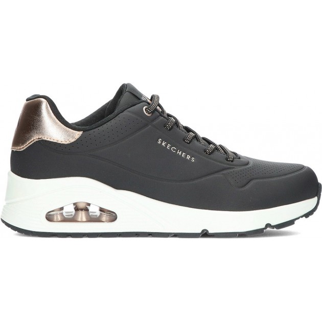 SKECHERS Damen-Sneaker 155196 schimmern BLACK