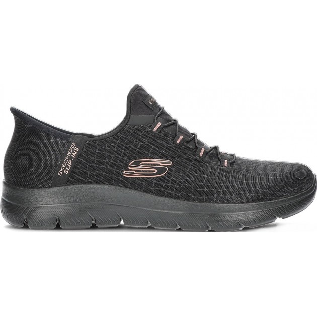 SKECHERS Slip-Ins Damen-Sneaker 150128 BLACK_GOLD SKECHERS Slip-Ins Damen-Sneaker 150128 BLACK_GOLD