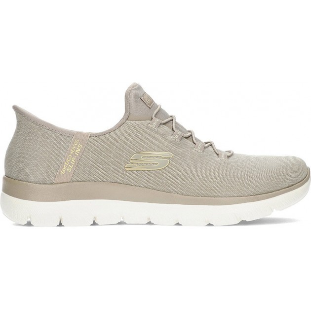 SKECHERS Slip-Ins Damen-Sneaker 150128 TAUPE SKECHERS Slip-Ins Damen-Sneaker 150128 TAUPE