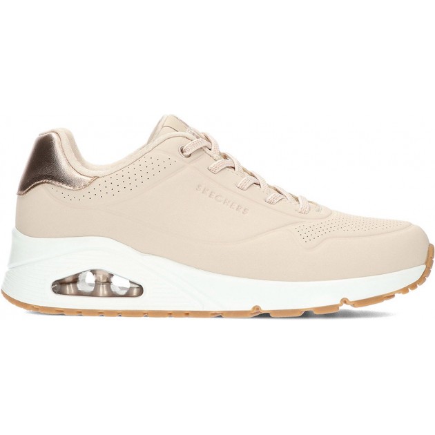 SKECHERS Damen-Sneaker 155196 schimmern NATURAL