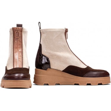 Stiefeletten mit Absatz HISPANITAS CHI243711 COCOA_C002