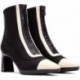 HISPANITAS CHI243714 Ankara-Stiefelette mit feiner Zehenpartie BLACK_C002