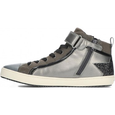 GEOX Mädchen-Stiefeletten Kalispera j944gm DK_GREY_BLACK