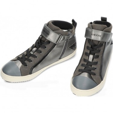 GEOX Mädchen-Stiefeletten Kalispera j944gm DK_GREY_BLACK