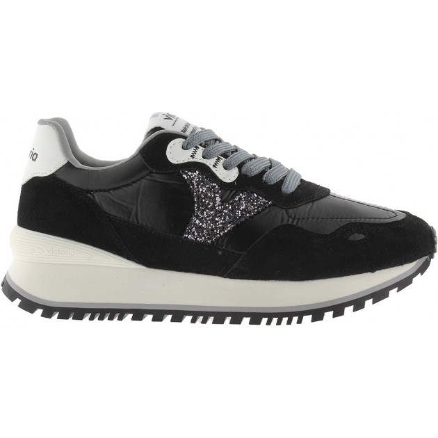 Sneakers mit Metallic-Finish VICTORIA Viento 1157102 NEGRO Sneakers mit Metallic-Finish VICTORIA Viento 1157102 NEGRO