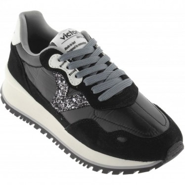 Sneakers mit Metallic-Finish VICTORIA Viento 1157102 NEGRO