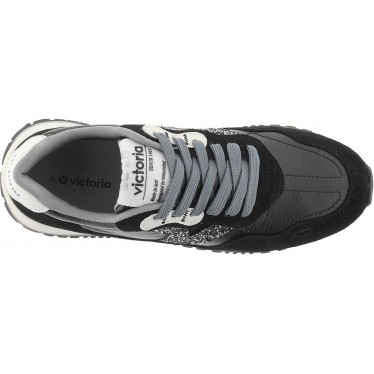 Sneakers mit Metallic-Finish VICTORIA Viento 1157102 NEGRO