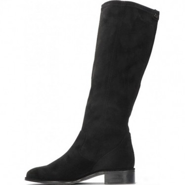 Hohe Stiefel für Damen von PEDRO MIRALLES 28161 Stretch-Wildleder NEGRO