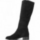 Hohe Stiefel für Damen von PEDRO MIRALLES 28161 Stretch-Wildleder NEGRO