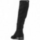 Hohe Stiefel für Damen von PEDRO MIRALLES 28161 Stretch-Wildleder NEGRO