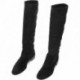Hohe Stiefel für Damen von PEDRO MIRALLES 28161 Stretch-Wildleder NEGRO