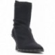 Pedro Miralles Stiefeletten aus elastischem Stoff 28607 Toronto NEGRO