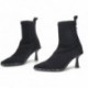Pedro Miralles Stiefeletten aus elastischem Stoff 28607 Toronto NEGRO