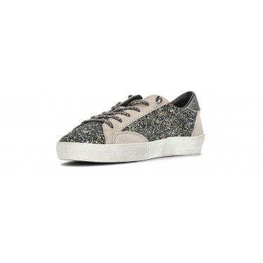 Cetti C-1342 Glitzer Damen-Sneaker GRIS
