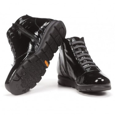 FLUCHOS STIEFELETTEN SUSAN F0356 BLACK_PATENT