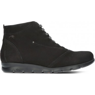 FLUCHOS STIEFELETTEN SUSAN F0356 BLACK