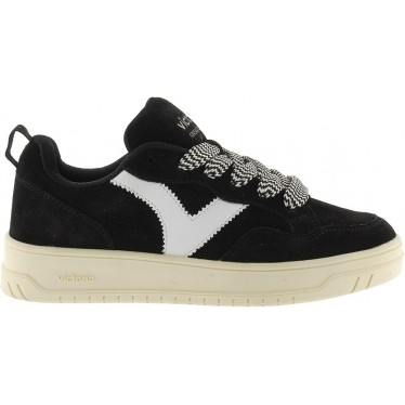 VICTORIA Seoul Wildleder-Oversize-Sneaker 1257128 NEGRO