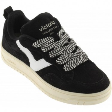 VICTORIA Seoul Wildleder-Oversize-Sneaker 1257128 NEGRO