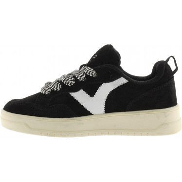 VICTORIA Seoul Wildleder-Oversize-Sneaker 1257128 NEGRO