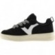 VICTORIA Seoul Wildleder-Oversize-Sneaker 1257128 NEGRO