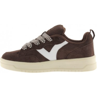 VICTORIA Seoul Wildleder-Oversize-Sneaker 1257128 CHOCOLATE