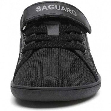 Barfußschuhe für Jungen SAGUARO Luck I BLACK