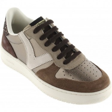 Victoria Sneaker 1258257 Madrid Metallic PLATINO