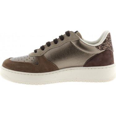 Victoria Sneaker 1258257 Madrid Metallic PLATINO