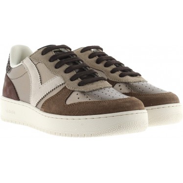 Victoria Sneaker 1258257 Madrid Metallic PLATINO