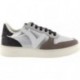 Victoria Sneaker 1258257 Madrid Metallic PLATA