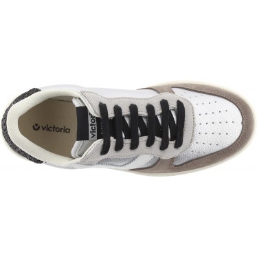 Victoria Sneaker 1258257 Madrid Metallic PLATA