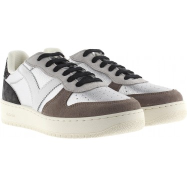 Victoria Sneaker 1258257 Madrid Metallic PLATA
