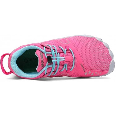 SAGUARO Vitality IV Mädchen-Barfußschuhe PINK