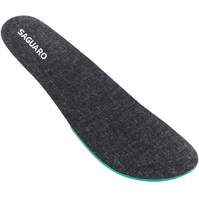 SAGUARO Leinen-Barfuß-Einlegesohle XZI008 BLACK